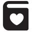 Contacts Favorites Icon, contacts,favorite,heart