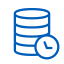 Data Clock Icon, data clock,database,time - related