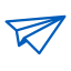 Paper Airplane Icon, paper airplane,send,communication
