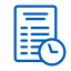 Paper Clock Icon, paper,clock,time