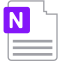 Note File Extension Icon, file extension,note