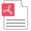 PDF File Extension Icon, pdf,document