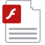 SWF File Extension Icon, swf,flash