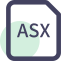 ASX File Extension Icon, ASX,video,streaming