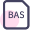 BAS File Extension Icon, BAS,BASIC,code