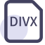 DIVX File Extension Icon, DIVX,codec,video