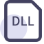 DLL File Extension Icon, DLL,Windows,library