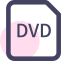 DVD File Extension Icon, DVD,disc,video