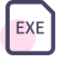 EXE File Extension Icon, EXE,executable,program