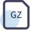 GZ File Extension Icon, GZ,archive,compressed
