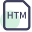 HTM File Extension Icon, HTM,markup,web