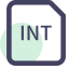 INT File Extension Icon, INT,file,internal