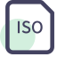 ISO File Extension Icon, ISO,disc image,file