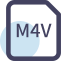 M4V File Extension Icon, M4V,MPEG-4,video