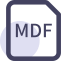 MDF File Extension Icon, MDF,disc image,file