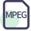 MPEG File Extension Icon, MPEG,video