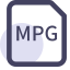 MPG File Extension Icon, MPEG,MPG,video