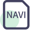 NAVI File Format Icon, NAVI,file format,navigation