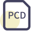 PCD File Format Icon, PCD,file format,image