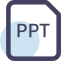 PPT File Format Icon, PPT,file format,presentation