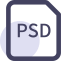 PSD File Format Icon, PSD,Photoshop,file format