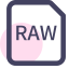 RAW File Format Icon, RAW,file format,image