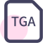 TGA File Format Icon, TGA,file format,image