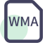 WMA File Format Icon, WMA,audio,file format