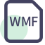 WMF File Format Icon, WMF,file format,vector
