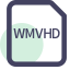 WMVHD File Format Icon, WMVHD,file format,video