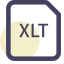 XLT File Format Icon, XLT,file format,template