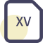 XV File Format Icon, XV,file format,image