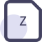 Z File Format Icon, Z,archive,file format
