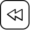 Backward Button Icon, backward button,playback control