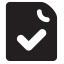 Checkmark Document Icon, checkmark,document,approval