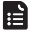 List Document Icon, list,document,file