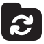 Sync Folder Icon, folder,sync,synchronization