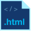 HTML File Icon, HTML,web
