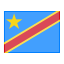 Democratic Republic of the Congo Flag Icon, DR Congo,flag
