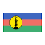 New Caledonia Flag Icon, New Caledonia,flag