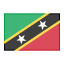 Saint Kitts and Nevis Flag Icon, Saint Kitts and Nevis,flag