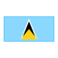 Saint Lucia Flag Icon, Saint Lucia,flag