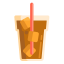 Coffee Beverage Icon, coffee beverage,drink with straw