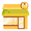 Coffee Shop Icon, cafe,coffee shop