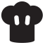 Chef Hat Icon, chef hat,cooking