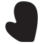 Oven Mitt Icon, oven mitt,kitchen tool