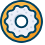 Donut Icon, dessert,donut,food