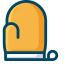 Kitchen Glove Icon, glove,kitchen,safety