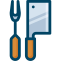 Kitchen Knives Icon, cooking,kitchen,knives
