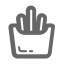 French Fries Icon, French fries,fast food